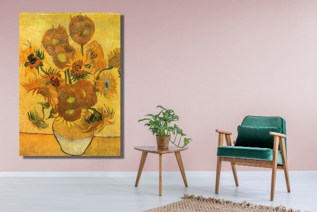 Akoestisch schilderij AdiPhoto - Sunflowers